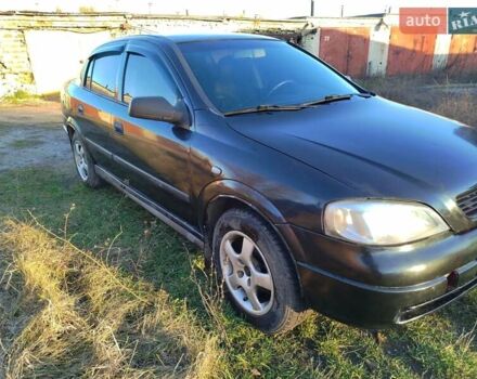 Чорний Опель Астра, об'ємом двигуна 1.4 л та пробігом 250 тис. км за 3200 $, фото 1 на Automoto.ua