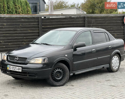 Черный Опель Астра, объемом двигателя 1.4 л и пробегом 157 тыс. км за 2500 $, фото 7 на Automoto.ua