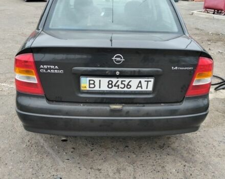 Чорний Опель Астра, об'ємом двигуна 1.4 л та пробігом 140 тис. км за 4600 $, фото 6 на Automoto.ua