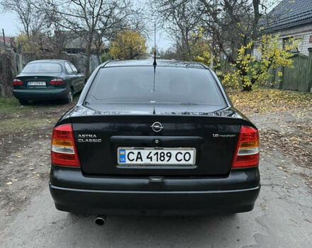 Чорний Опель Астра, об'ємом двигуна 1.6 л та пробігом 250 тис. км за 3650 $, фото 7 на Automoto.ua
