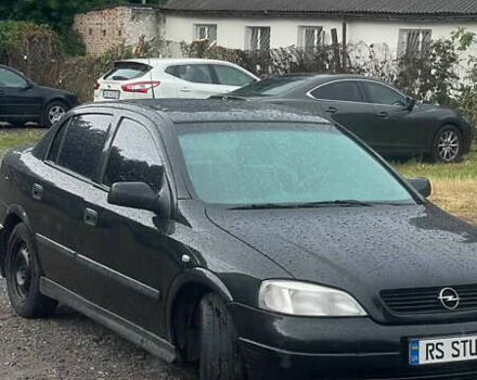 Черный Опель Астра, объемом двигателя 1.4 л и пробегом 500 тыс. км за 1999 $, фото 1 на Automoto.ua
