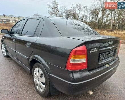 Чорний Опель Астра, об'ємом двигуна 1.4 л та пробігом 225 тис. км за 4350 $, фото 2 на Automoto.ua