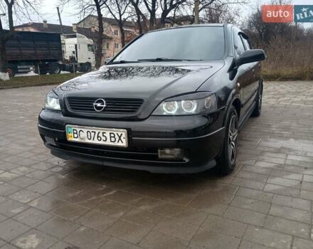 Чорний Опель Астра, об'ємом двигуна 1.4 л та пробігом 222 тис. км за 3400 $, фото 5 на Automoto.ua