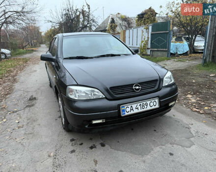 Чорний Опель Астра, об'ємом двигуна 1.6 л та пробігом 250 тис. км за 3650 $, фото 13 на Automoto.ua