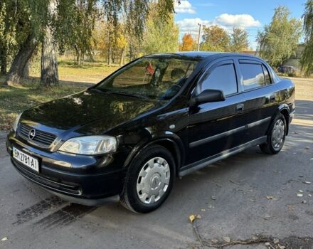 Черный Опель Астра, объемом двигателя 1.4 л и пробегом 270 тыс. км за 3203 $, фото 4 на Automoto.ua