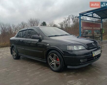Чорний Опель Астра, об'ємом двигуна 1.4 л та пробігом 222 тис. км за 3400 $, фото 6 на Automoto.ua
