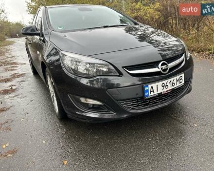 Черный Опель Астра, объемом двигателя 1.6 л и пробегом 150 тыс. км за 7777 $, фото 13 на Automoto.ua