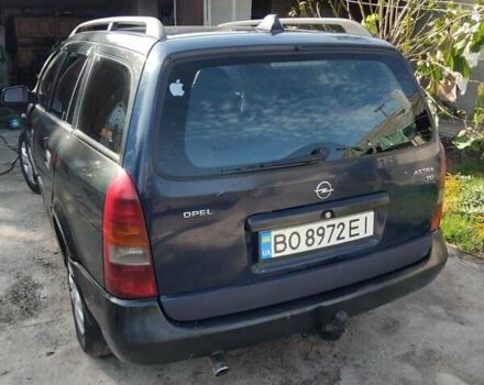 Черный Опель Астра, объемом двигателя 1.7 л и пробегом 400 тыс. км за 2800 $, фото 6 на Automoto.ua