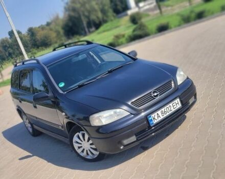 Черный Опель Астра, объемом двигателя 1.6 л и пробегом 292 тыс. км за 3500 $, фото 13 на Automoto.ua