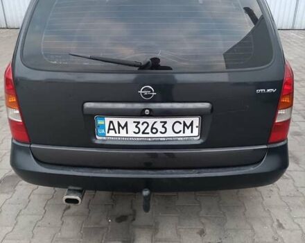 Чорний Опель Астра, об'ємом двигуна 2 л та пробігом 321 тис. км за 3100 $, фото 8 на Automoto.ua
