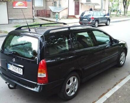 Чорний Опель Астра, об'ємом двигуна 1.6 л та пробігом 177 тис. км за 3600 $, фото 1 на Automoto.ua