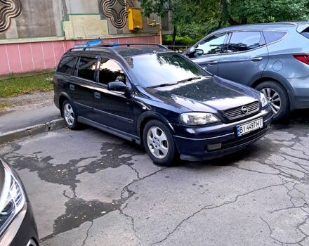 Чорний Опель Астра, об'ємом двигуна 2 л та пробігом 440 тис. км за 2000 $, фото 2 на Automoto.ua