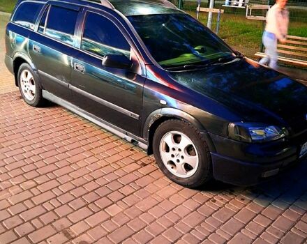 Чорний Опель Астра, об'ємом двигуна 2 л та пробігом 440 тис. км за 2000 $, фото 1 на Automoto.ua