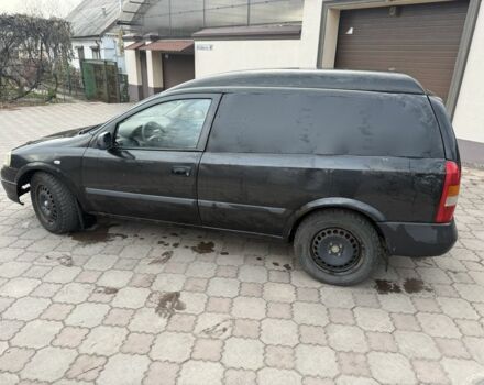 Черный Опель Астра, объемом двигателя 1.7 л и пробегом 666 тыс. км за 1375 $, фото 7 на Automoto.ua