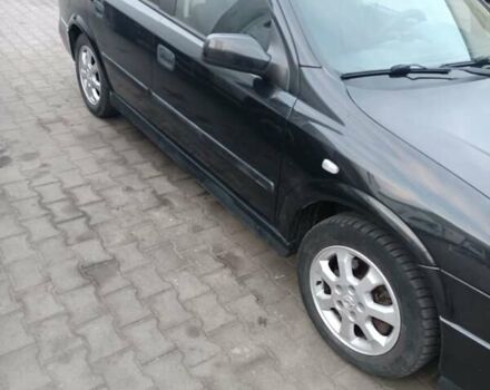 Чорний Опель Астра, об'ємом двигуна 2 л та пробігом 321 тис. км за 3100 $, фото 4 на Automoto.ua