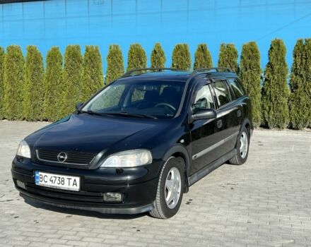 Черный Опель Астра, объемом двигателя 2 л и пробегом 293 тыс. км за 2150 $, фото 1 на Automoto.ua