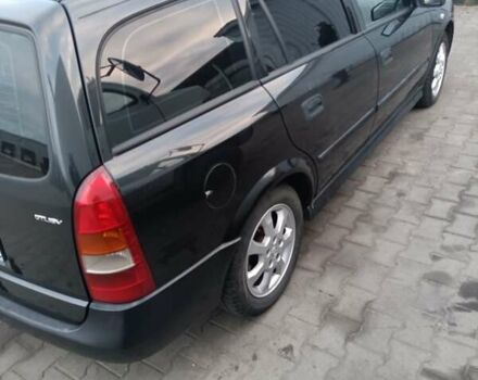 Чорний Опель Астра, об'ємом двигуна 2 л та пробігом 321 тис. км за 3100 $, фото 3 на Automoto.ua