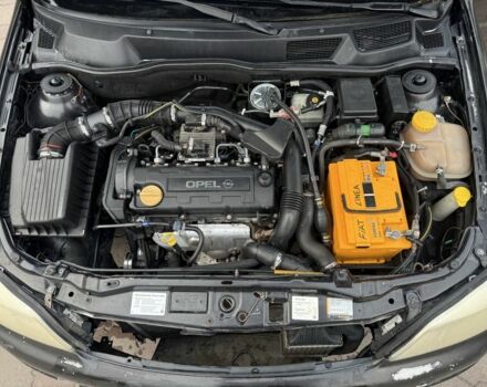 Черный Опель Астра, объемом двигателя 1.7 л и пробегом 666 тыс. км за 1375 $, фото 8 на Automoto.ua