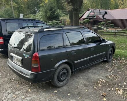 Черный Опель Астра, объемом двигателя 2 л и пробегом 258 тыс. км за 952 $, фото 2 на Automoto.ua