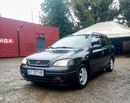 Черный Опель Астра, объемом двигателя 1.6 л и пробегом 350 тыс. км за 2650 $, фото 15 на Automoto.ua