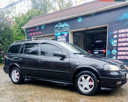 Опель Астра 2001 в Ивано-Франковске на Automoto.ua Черный Опель Астра, объемом двигателя 1.6 л и пробегом 350 тыс. км за 2650 $, фото 1 на Automoto.ua