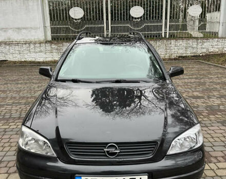 Черный Опель Астра, объемом двигателя 2 л и пробегом 337 тыс. км за 3850 $, фото 7 на Automoto.ua