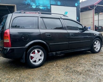 Черный Опель Астра, объемом двигателя 1.6 л и пробегом 350 тыс. км за 2650 $, фото 6 на Automoto.ua