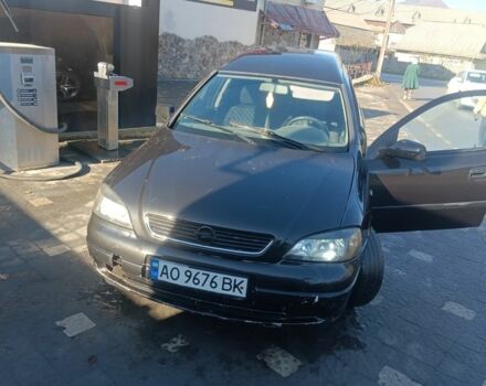 Черный Опель Астра, объемом двигателя 5 л и пробегом 330 тыс. км за 1420 $, фото 10 на Automoto.ua