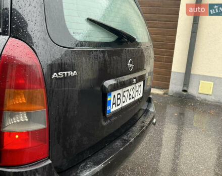 Черный Опель Астра, объемом двигателя 1.6 л и пробегом 250 тыс. км за 2650 $, фото 6 на Automoto.ua