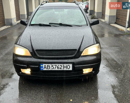 Черный Опель Астра, объемом двигателя 1.6 л и пробегом 250 тыс. км за 2650 $, фото 5 на Automoto.ua
