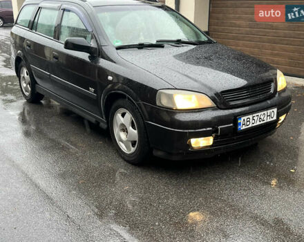 Черный Опель Астра, объемом двигателя 1.6 л и пробегом 250 тыс. км за 2650 $, фото 1 на Automoto.ua