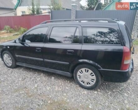 Черный Опель Астра, объемом двигателя 1.6 л и пробегом 232 тыс. км за 3000 $, фото 5 на Automoto.ua