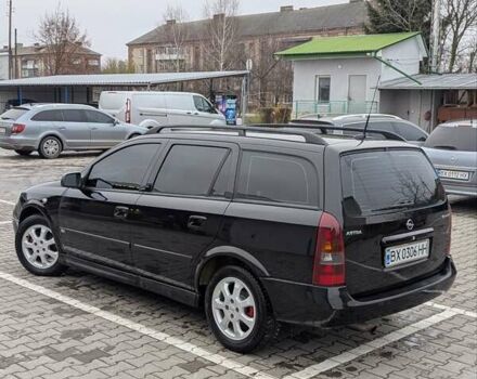 Черный Опель Астра, объемом двигателя 1.6 л и пробегом 280 тыс. км за 3850 $, фото 22 на Automoto.ua