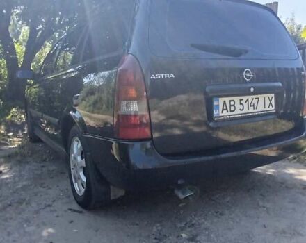 Черный Опель Астра, объемом двигателя 1.6 л и пробегом 280 тыс. км за 3900 $, фото 6 на Automoto.ua