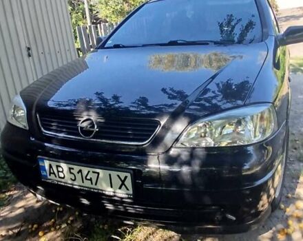 Черный Опель Астра, объемом двигателя 1.6 л и пробегом 280 тыс. км за 3900 $, фото 3 на Automoto.ua