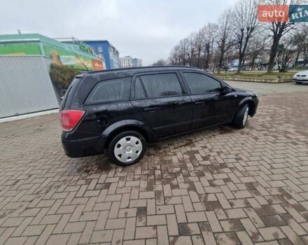 Черный Опель Астра, объемом двигателя 1.6 л и пробегом 229 тыс. км за 5400 $, фото 16 на Automoto.ua