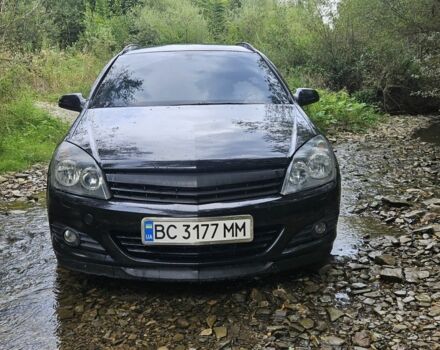 Черный Опель Астра, объемом двигателя 1.9 л и пробегом 380 тыс. км за 4300 $, фото 1 на Automoto.ua