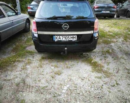 Черный Опель Астра, объемом двигателя 1.8 л и пробегом 180 тыс. км за 4800 $, фото 2 на Automoto.ua