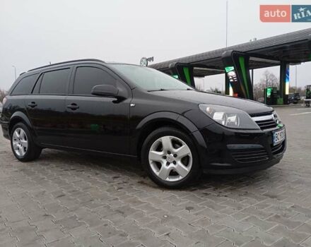 Черный Опель Астра, объемом двигателя 1.6 л и пробегом 293 тыс. км за 4200 $, фото 6 на Automoto.ua