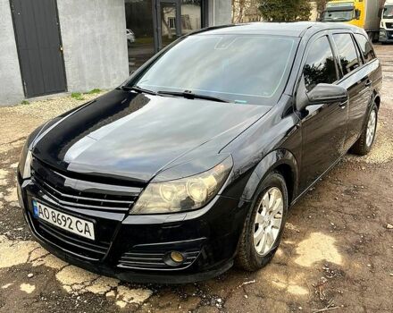 Черный Опель Астра, объемом двигателя 1.7 л и пробегом 292 тыс. км за 4000 $, фото 3 на Automoto.ua