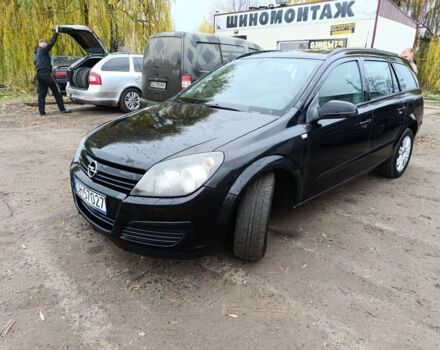 Черный Опель Астра, объемом двигателя 1.7 л и пробегом 333 тыс. км за 1900 $, фото 2 на Automoto.ua