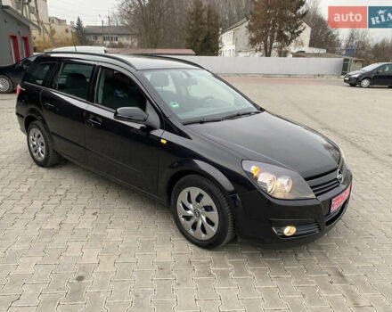 Черный Опель Астра, объемом двигателя 1.6 л и пробегом 231 тыс. км за 4800 $, фото 12 на Automoto.ua