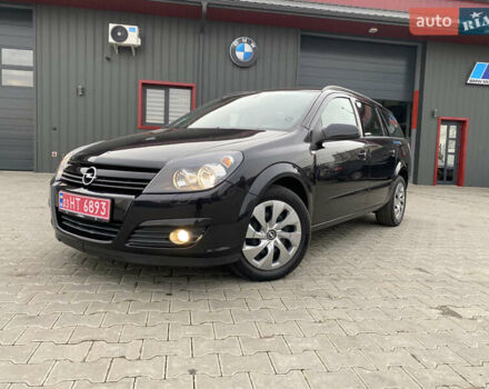 Черный Опель Астра, объемом двигателя 1.6 л и пробегом 231 тыс. км за 4800 $, фото 1 на Automoto.ua