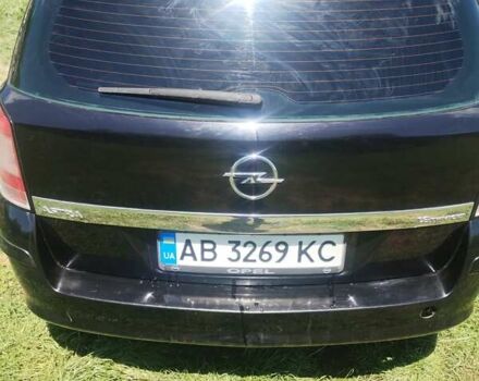 Черный Опель Астра, объемом двигателя 1.6 л и пробегом 332 тыс. км за 4300 $, фото 5 на Automoto.ua