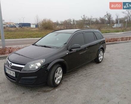 Черный Опель Астра, объемом двигателя 1.6 л и пробегом 293 тыс. км за 4200 $, фото 2 на Automoto.ua