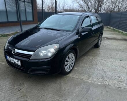 Черный Опель Астра, объемом двигателя 1.9 л и пробегом 300 тыс. км за 2500 $, фото 3 на Automoto.ua
