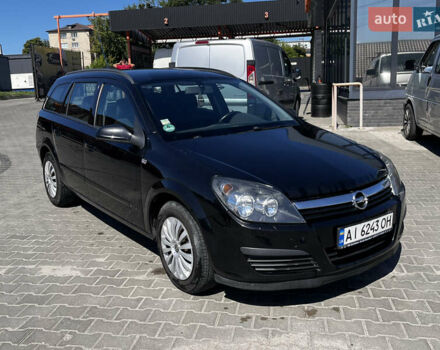 Черный Опель Астра, объемом двигателя 1.6 л и пробегом 267 тыс. км за 5300 $, фото 1 на Automoto.ua