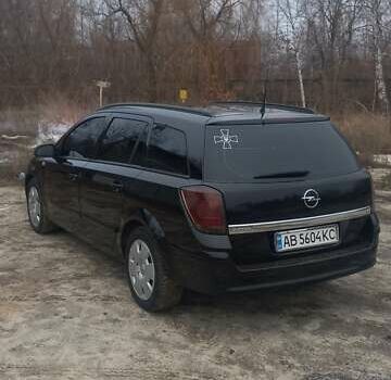 Черный Опель Астра, объемом двигателя 1.8 л и пробегом 260 тыс. км за 5200 $, фото 23 на Automoto.ua