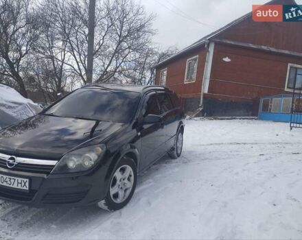 Черный Опель Астра, объемом двигателя 1.9 л и пробегом 236 тыс. км за 4700 $, фото 10 на Automoto.ua