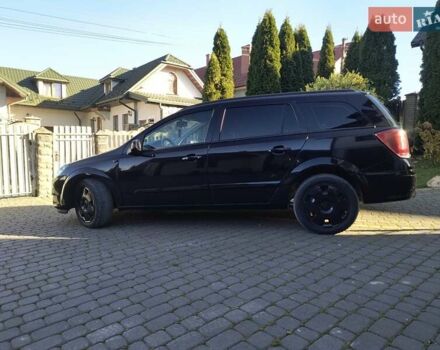 Черный Опель Астра, объемом двигателя 1.8 л и пробегом 245 тыс. км за 4900 $, фото 9 на Automoto.ua